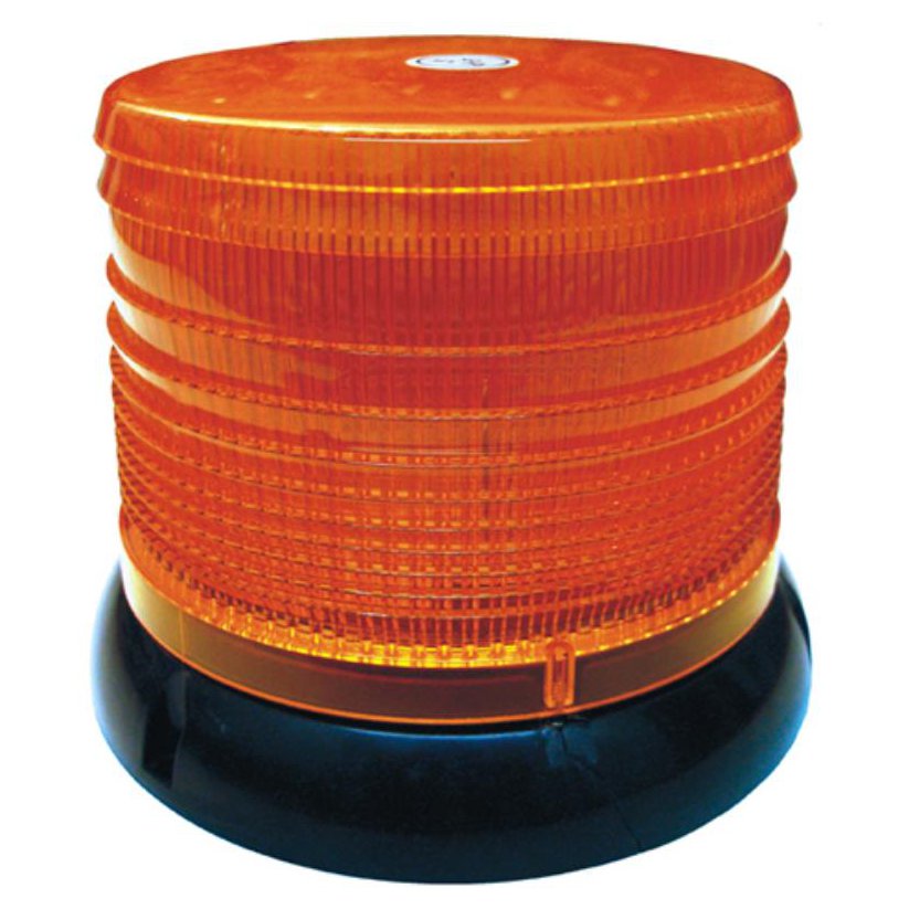 Luz de Advertência Dupla Função Giroled e Flash Ambar Bivolt - DNI - 4080 - (8)