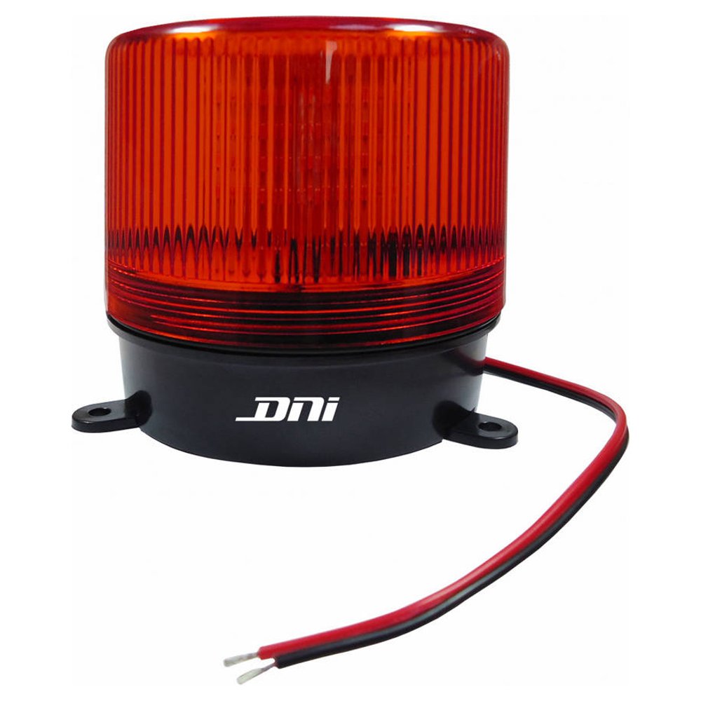 Sinalizador Visual Giroflex Giroled e Strobo de Advertência Vermelha 8 Funções - DNI - 4284 - (1)