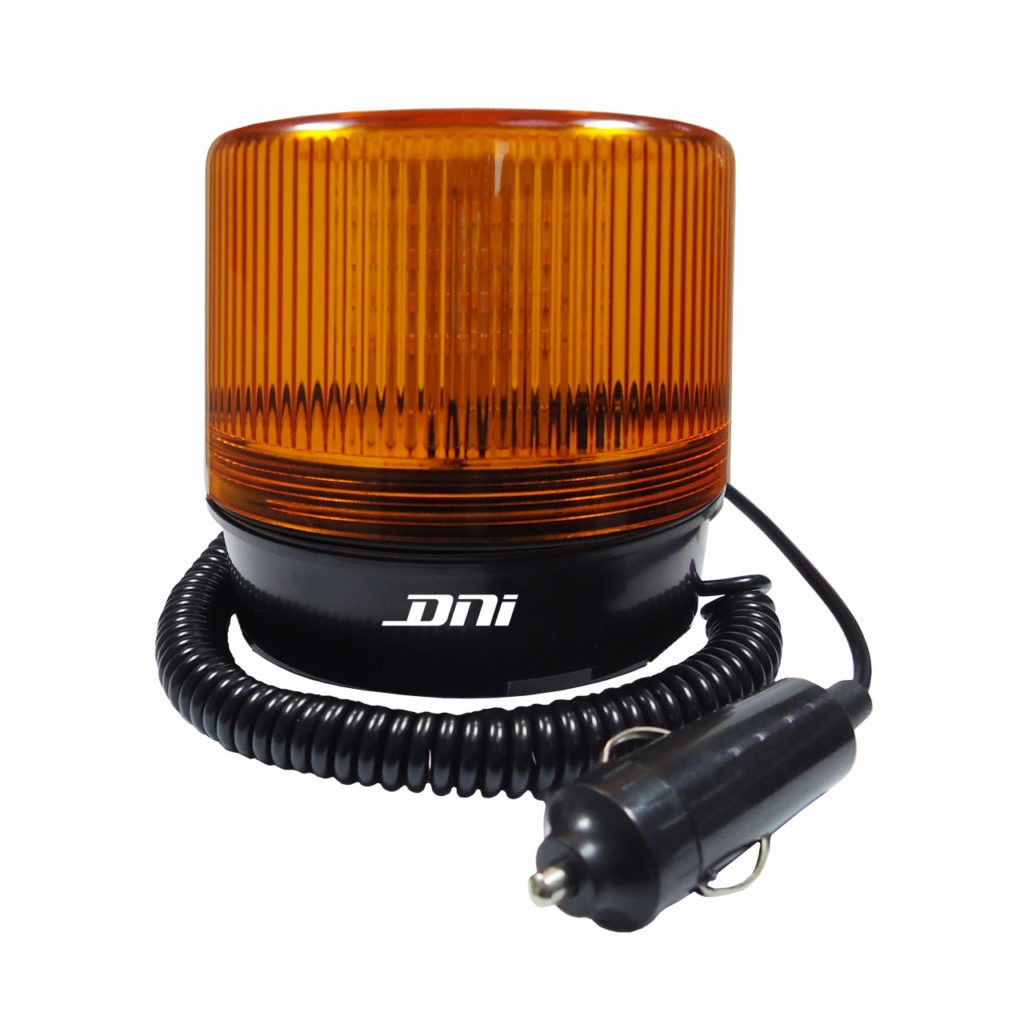 Sinalizador Visual Giroflex Giroled e Strobo Ambar 8 Funções - DNI - 4285 - (5)