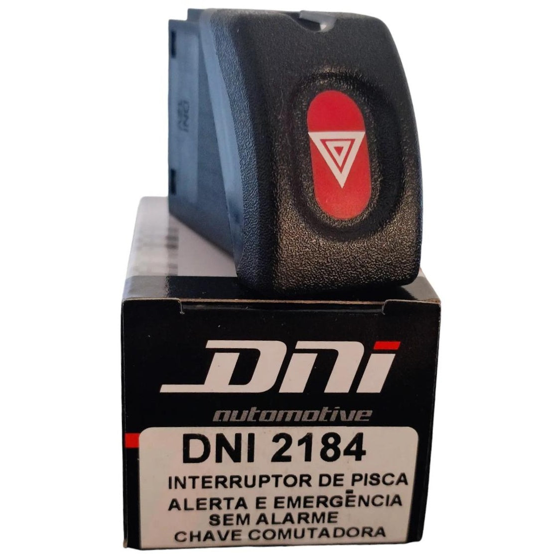Interruptor de Luz de Emergência Botão do Pisca Alerta 7 Terminais - DNI - 2184 - (1)