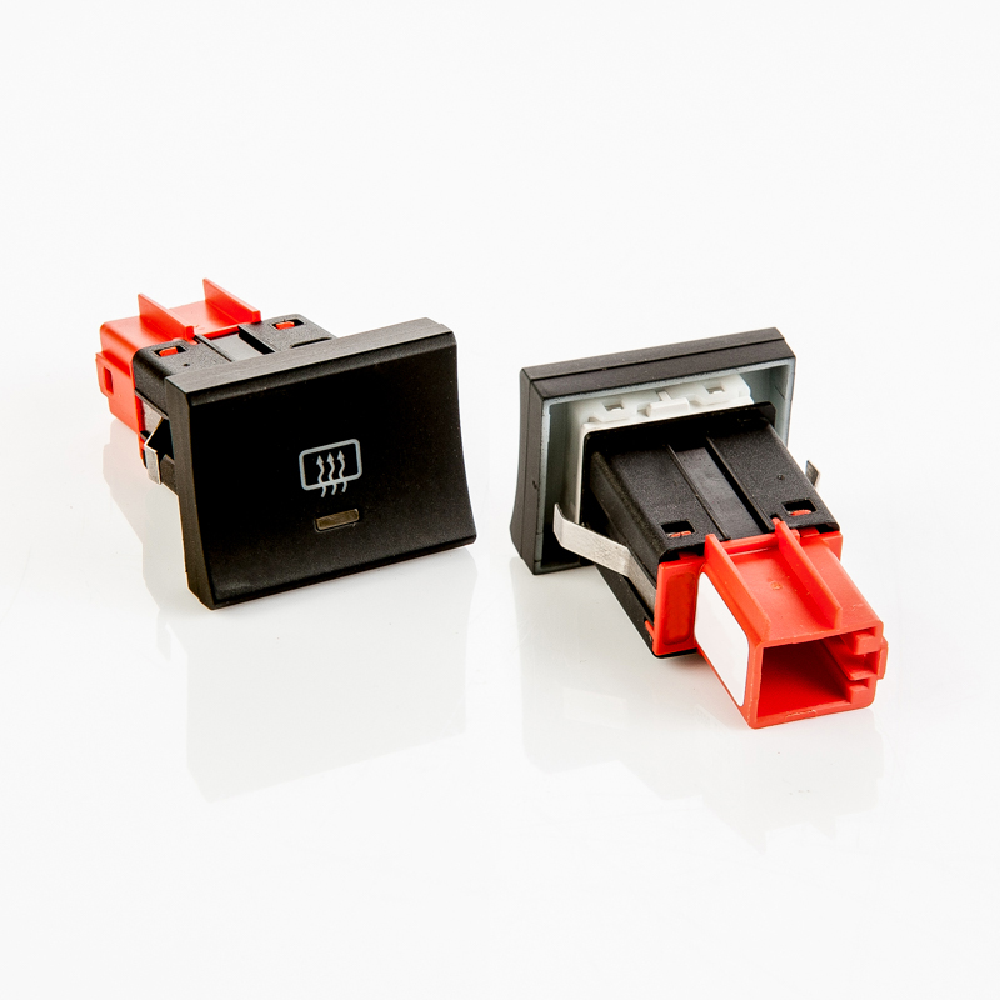 Interruptor do desembacador traseiro - Kostal - 10027666 - (1)