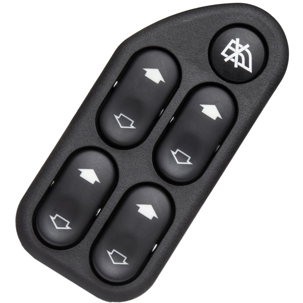 Interruptor do vidro elétrico quadruplo - Kostal - 3164905 - (1)
