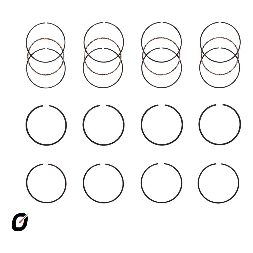 Jogo de Anéis do Pistão 0,60 - TAKAO - AS FI 16 0,60 - (3)