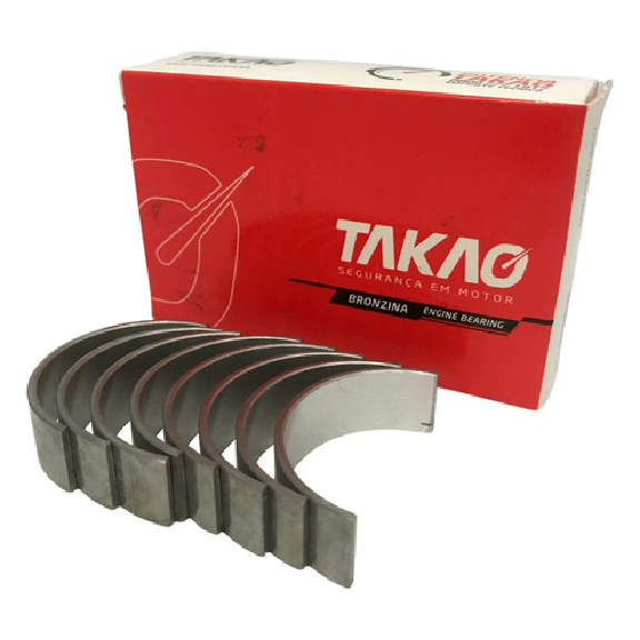 Jogo de Bronzinas de Biela 0,75 - TAKAO - BB FO 10B 0,75 - (2)