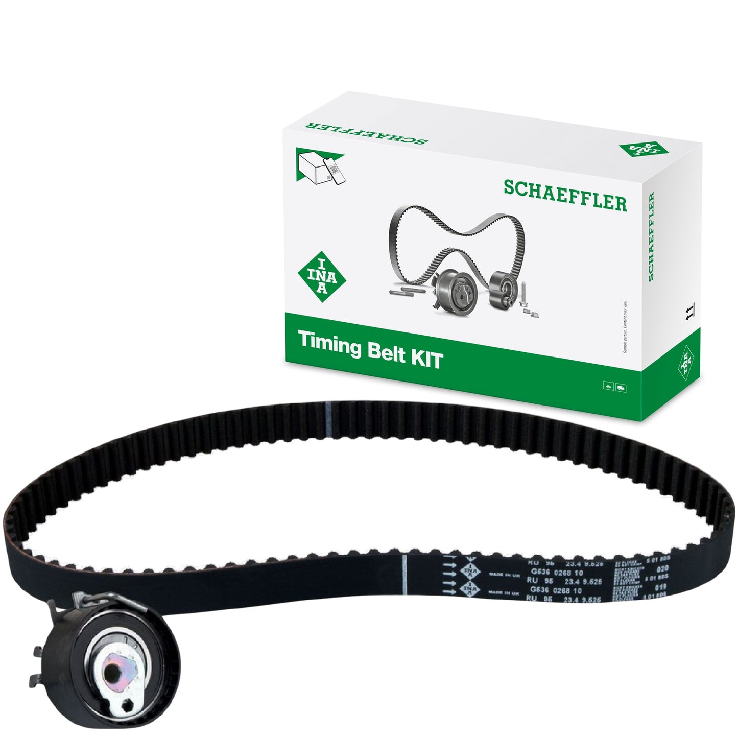 Kit de reparo de motor tensor e correia - INA - 5300195100 - (1)