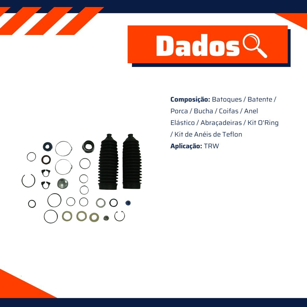 Kit de Reparo da Direção Hidráulica - Corteco - 57011K - (2)