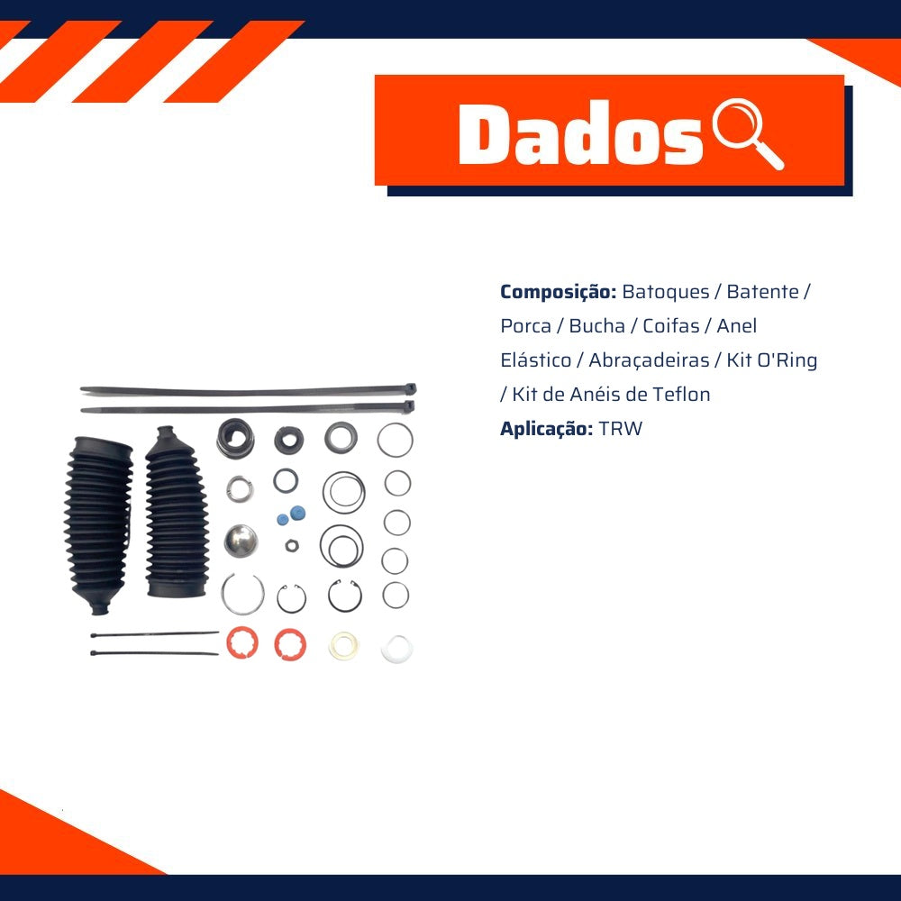 Kit de Reparo da Direção Hidráulica - Corteco - 57039K - (2)