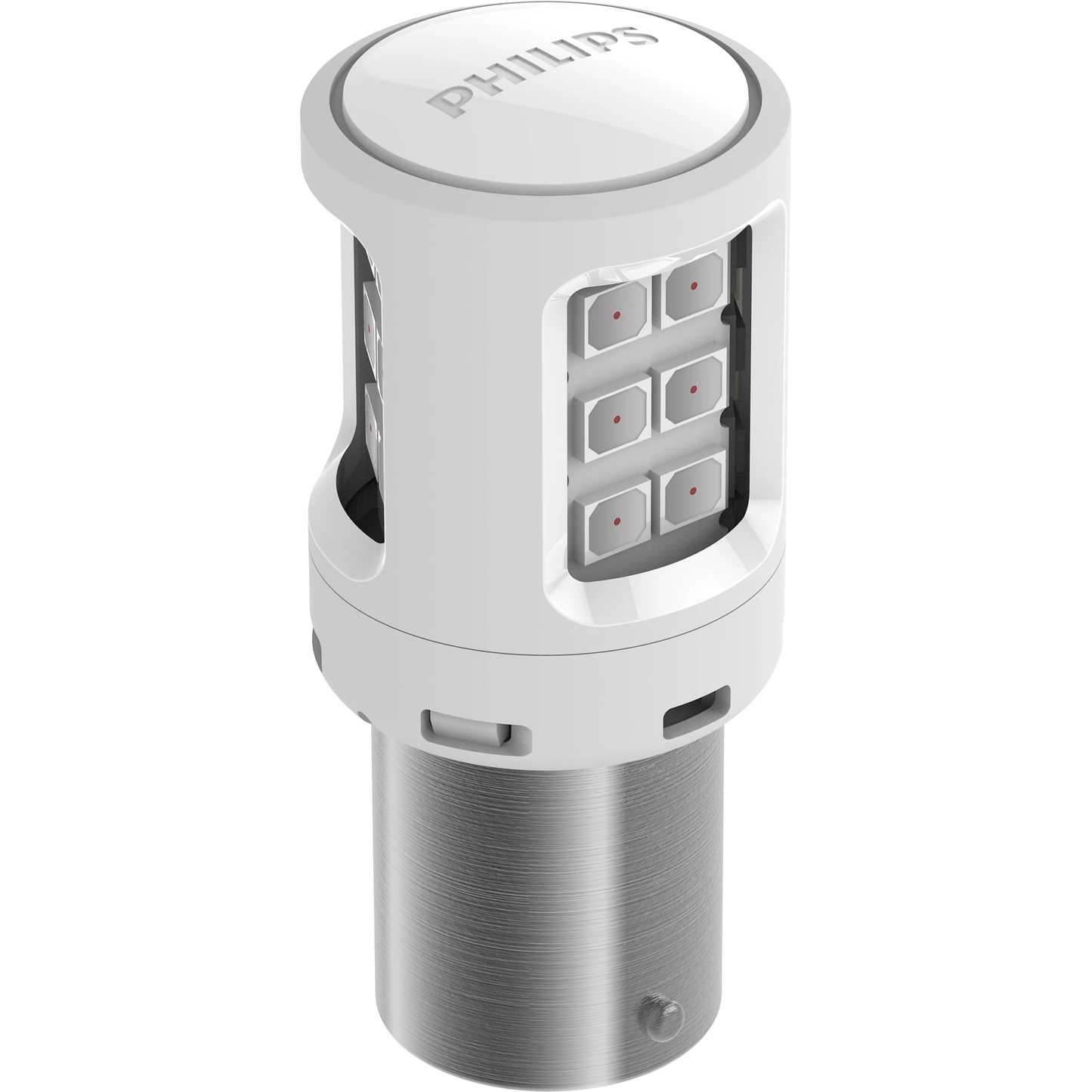 Par Lâmpada LED P21W 2W 80 Lm 12V BA15S - Philips - 11498ULRX2 - (3)