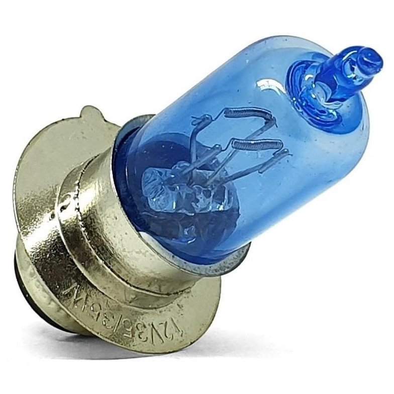 Lâmpada do Farol 35W Halogena Azul - Philips - 12153 - (1)