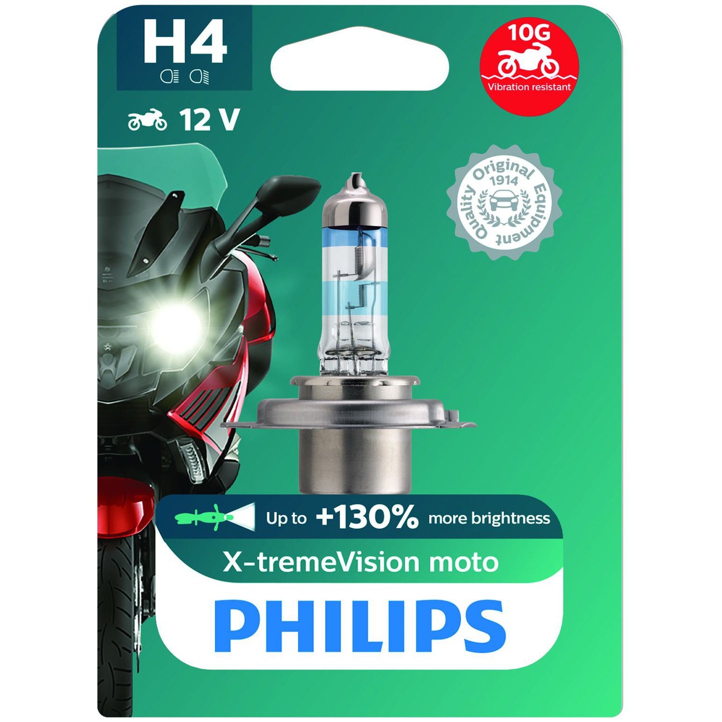 Lâmpada do Farol Alto H4 60/55W 12V - Philips - 12342XVBW - (6)