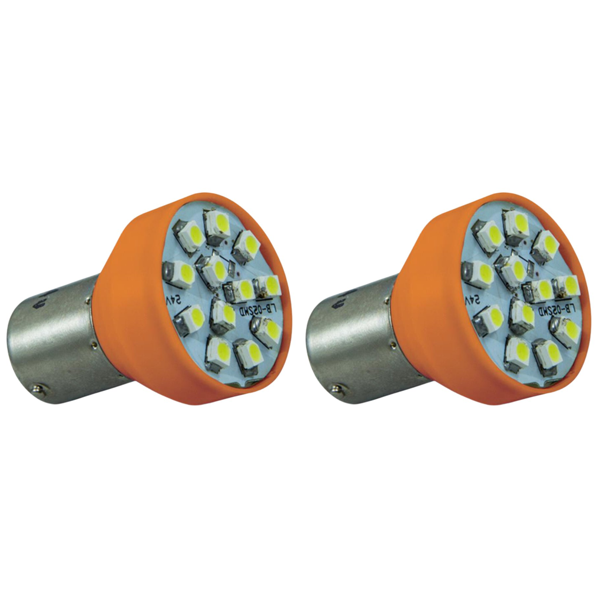 Par de Lâmpada do Pisca LED Amarela 12V 3,5W - Autopoli - AP053 - (1)