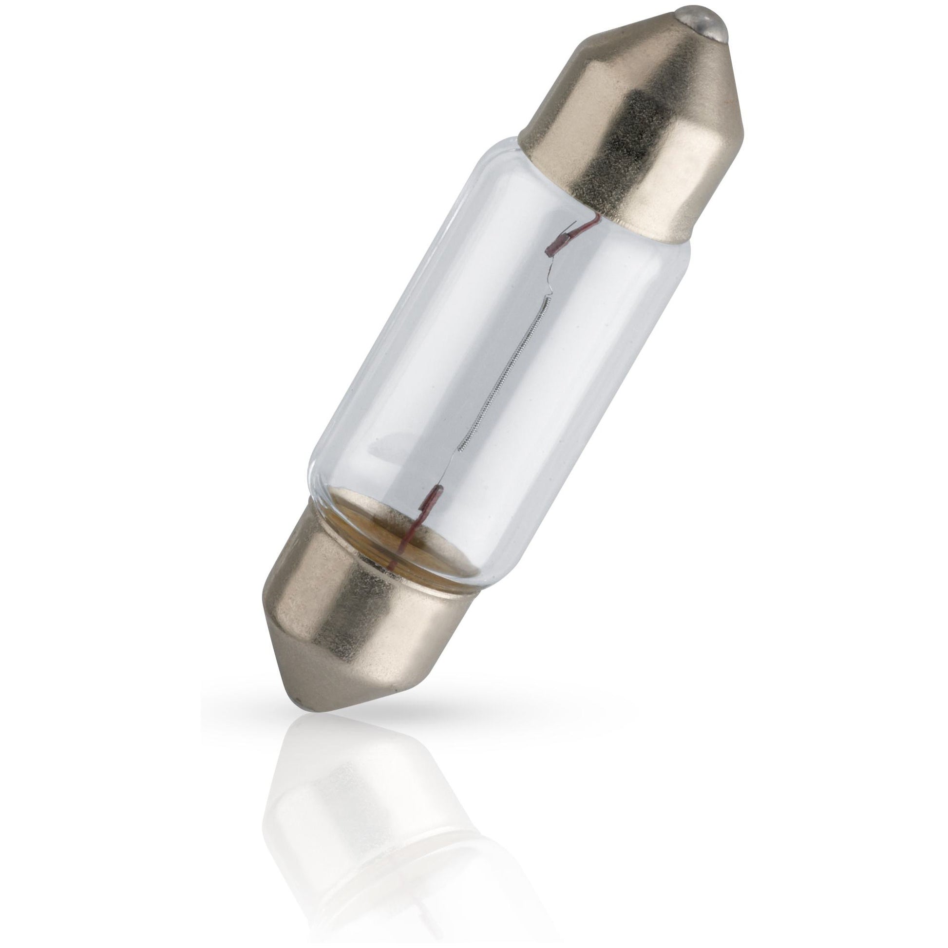 Lâmpada Torpedo 5W 24V C5W SV8,5 Incolor - Philips - 13844 - (1)
