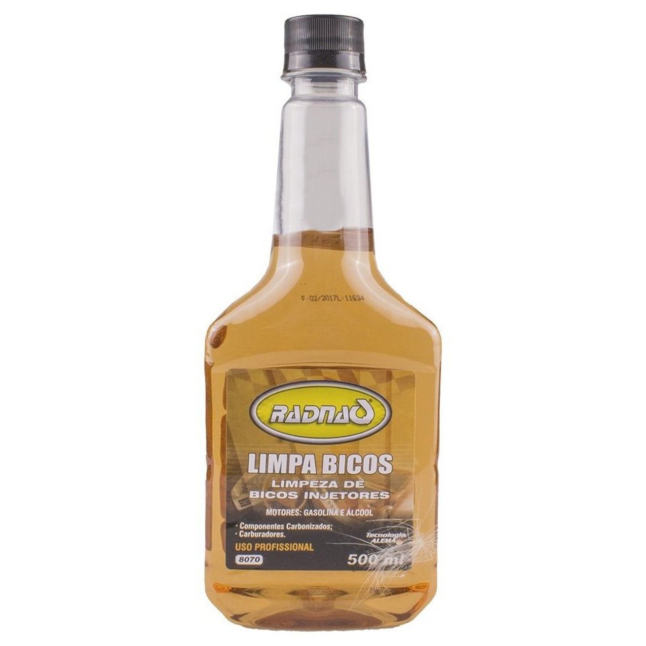 Limpa Bico Injetor Multiponto para Gasolina 500ml - Radnaq - 8070 - (1)
