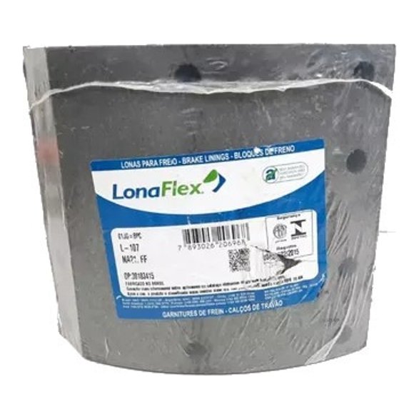Lona de Freio Sistema Scania - LONAFLEX - L107 - (1)