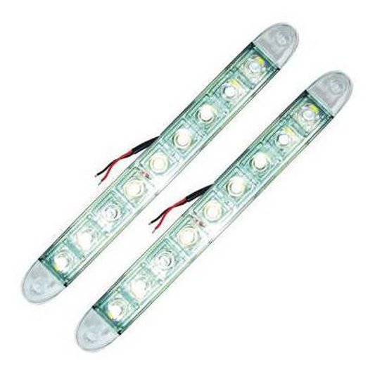 Par Farol DRL Daylight 9 LEDs 12V - DNI - 2033 - (1)