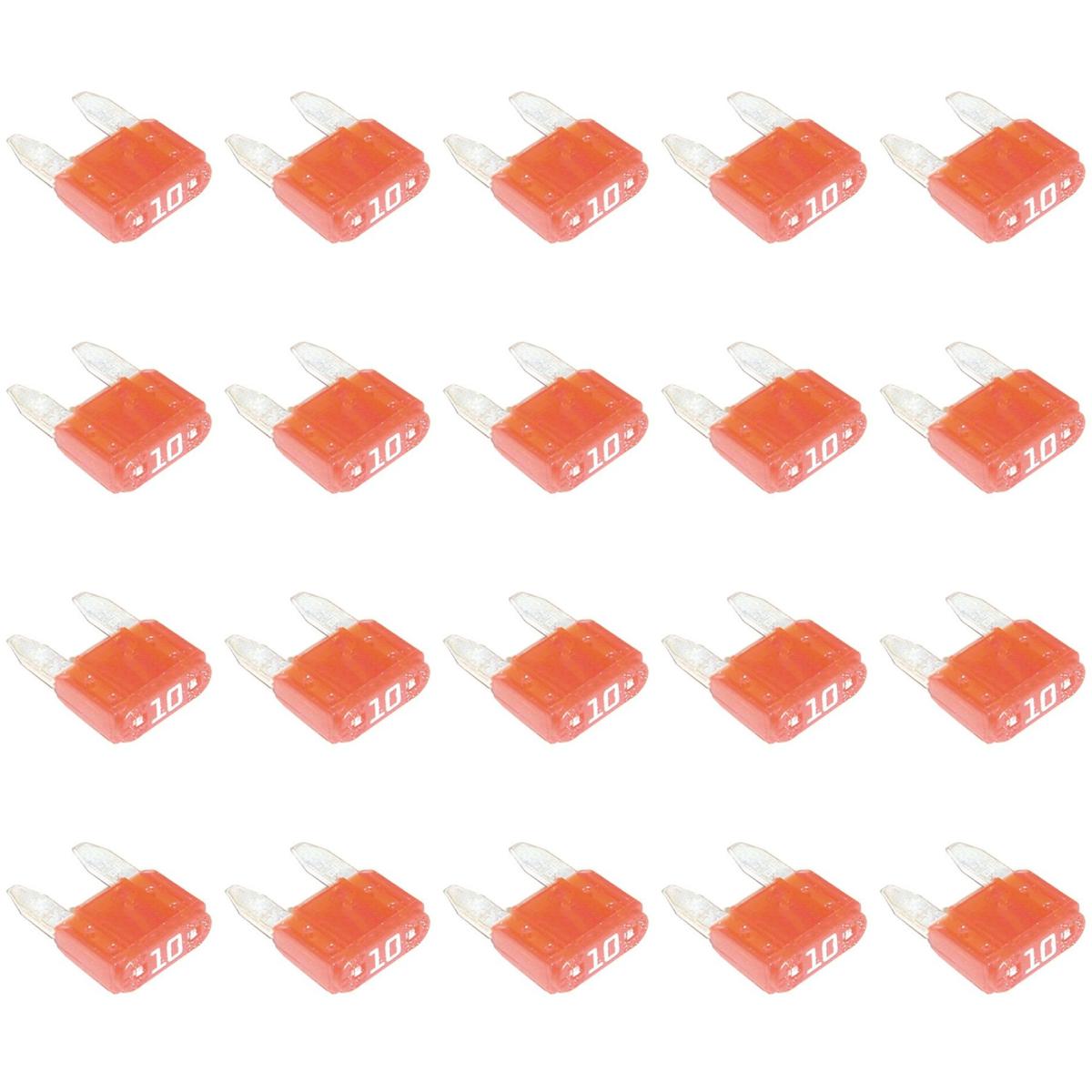 Mini Fusível Laranja 10 Amperes Universal - Magnetron - 90250271 - (1)