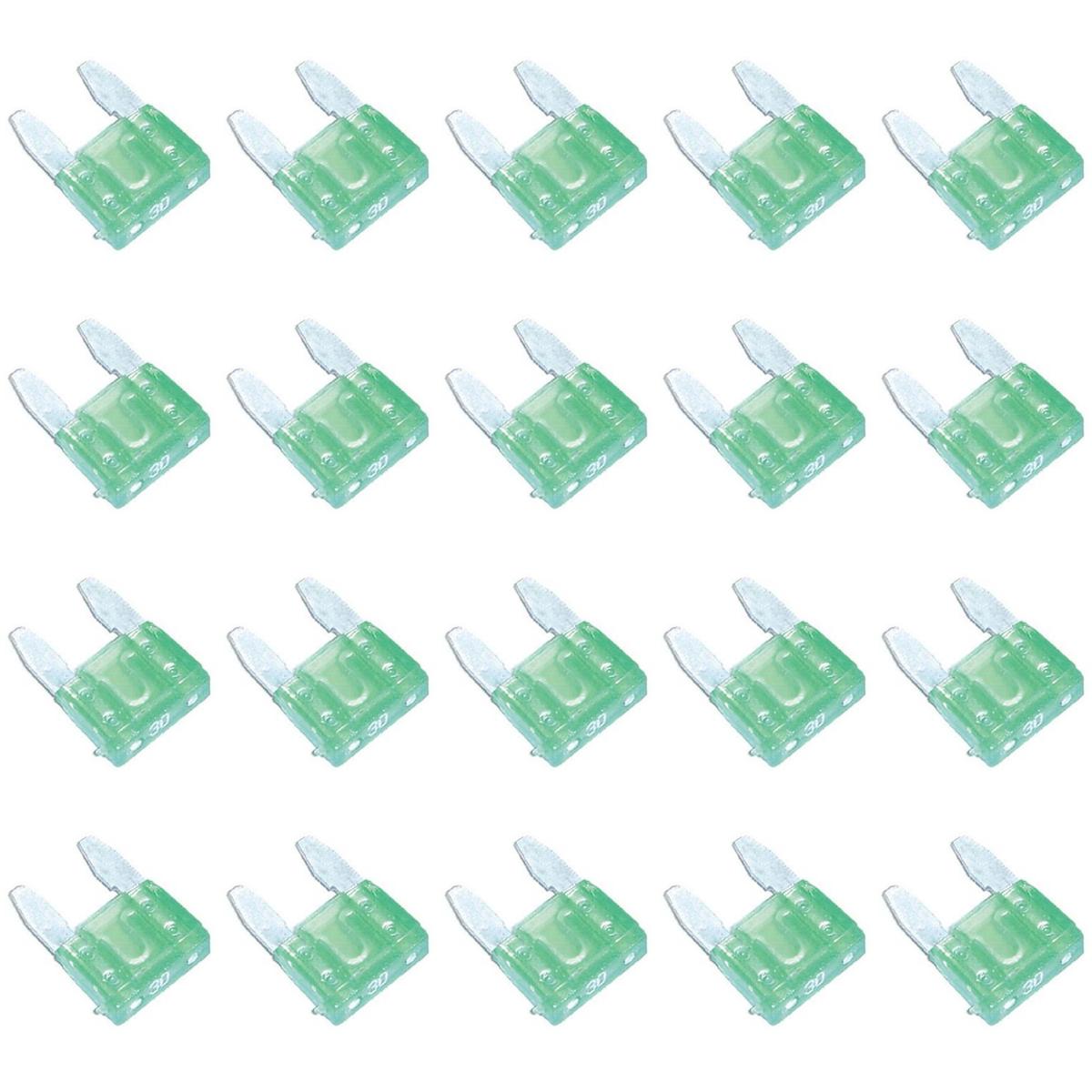 Mini Fusível 30 Ah Verde - Magnetron - 90250301 - (1)