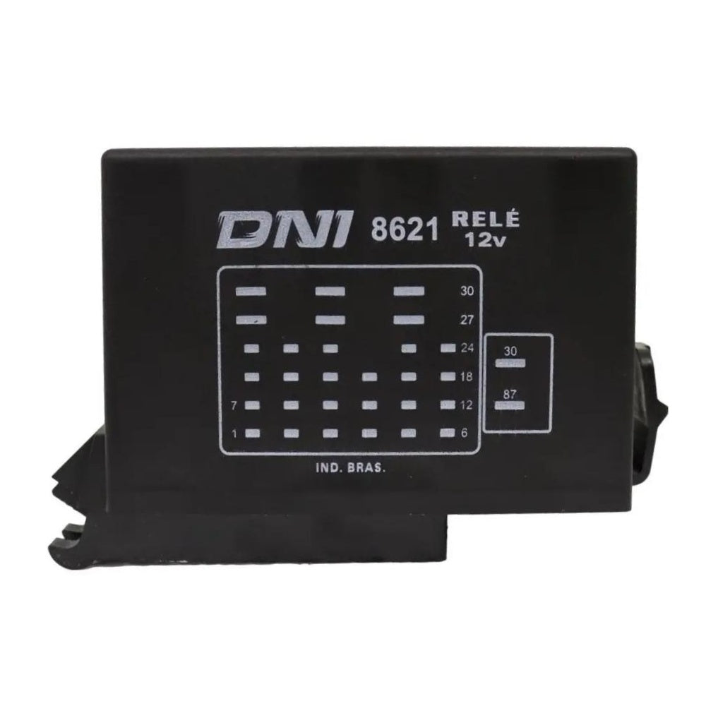 Módulo Eletrônico de Relé 31 Terminais 12V com 8 Funções para Volkswagen Gol e Saveiro - DNI - DNI 8621 - (6)