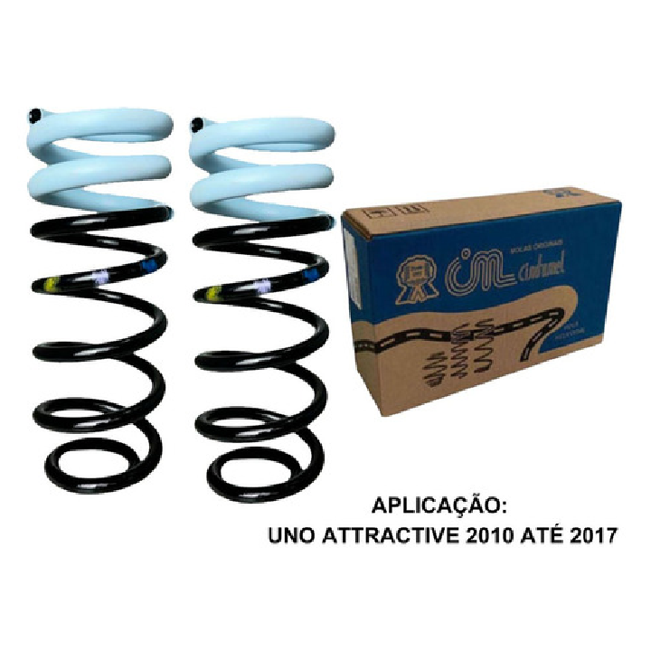 Mola Helicoidal Traseira - Cindumel - CIN-557M - (1)
