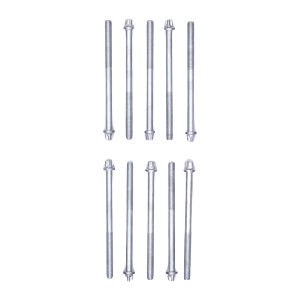 KIT Parafuso M10X1,25 140mm Estriado Externo - TAKAO - PC H 15 - (1)