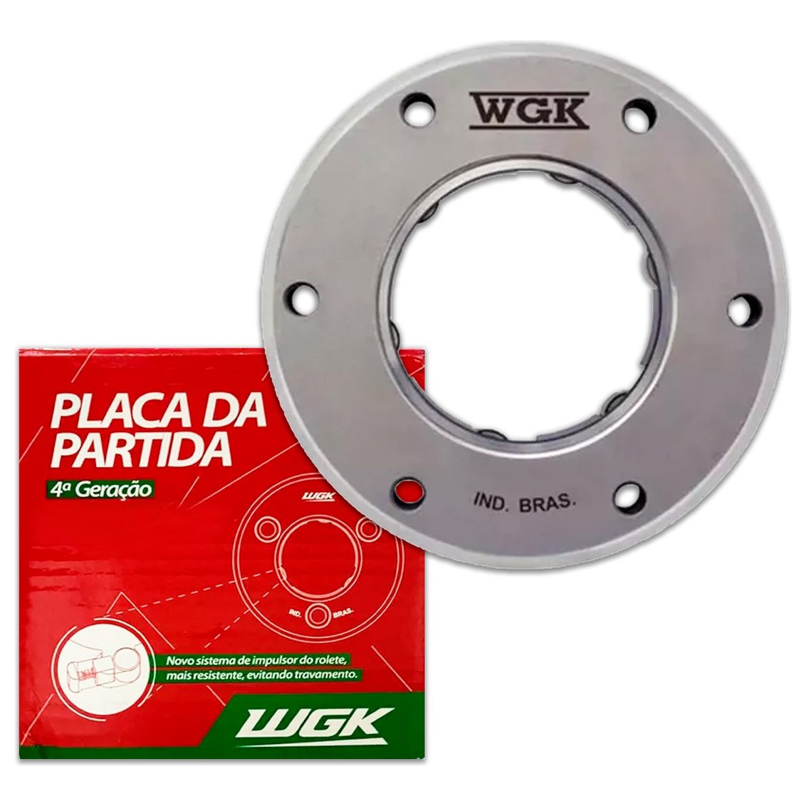 Placa de Partida Dianteira - WGK - 1010931 - (1)