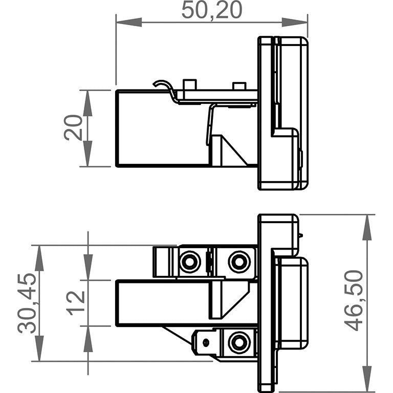 Porta Escovas para Alternador com 2 Escovas - Unifap - 2.212/2 - (3)