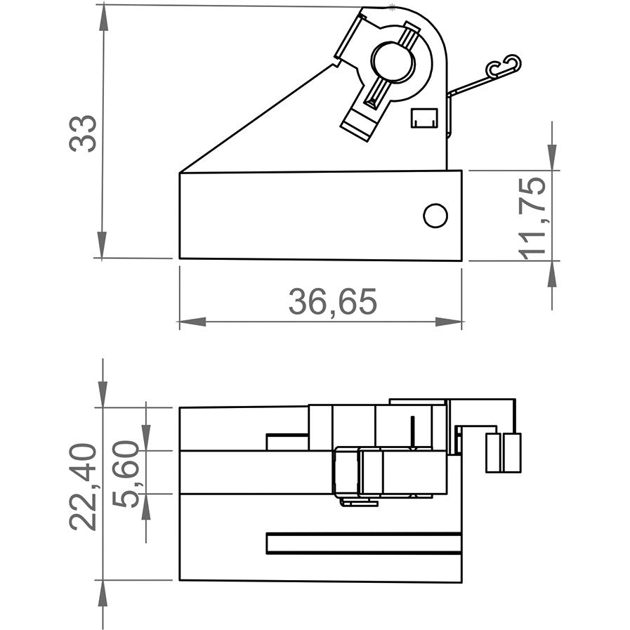 Porta Escovas para Alternador com 2 Escovas - Unifap - 2.219/2 - (3)