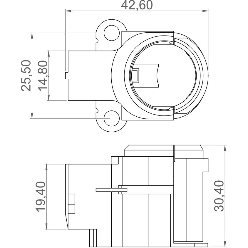 Porta Escovas para Alternador com 2 Escovas - Unifap - 2.224/2 - (3)