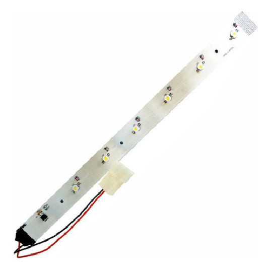 Régua 6 LEDs 40cm Bivolt com Conector Lâmpada - DNI - 8843 - (1)