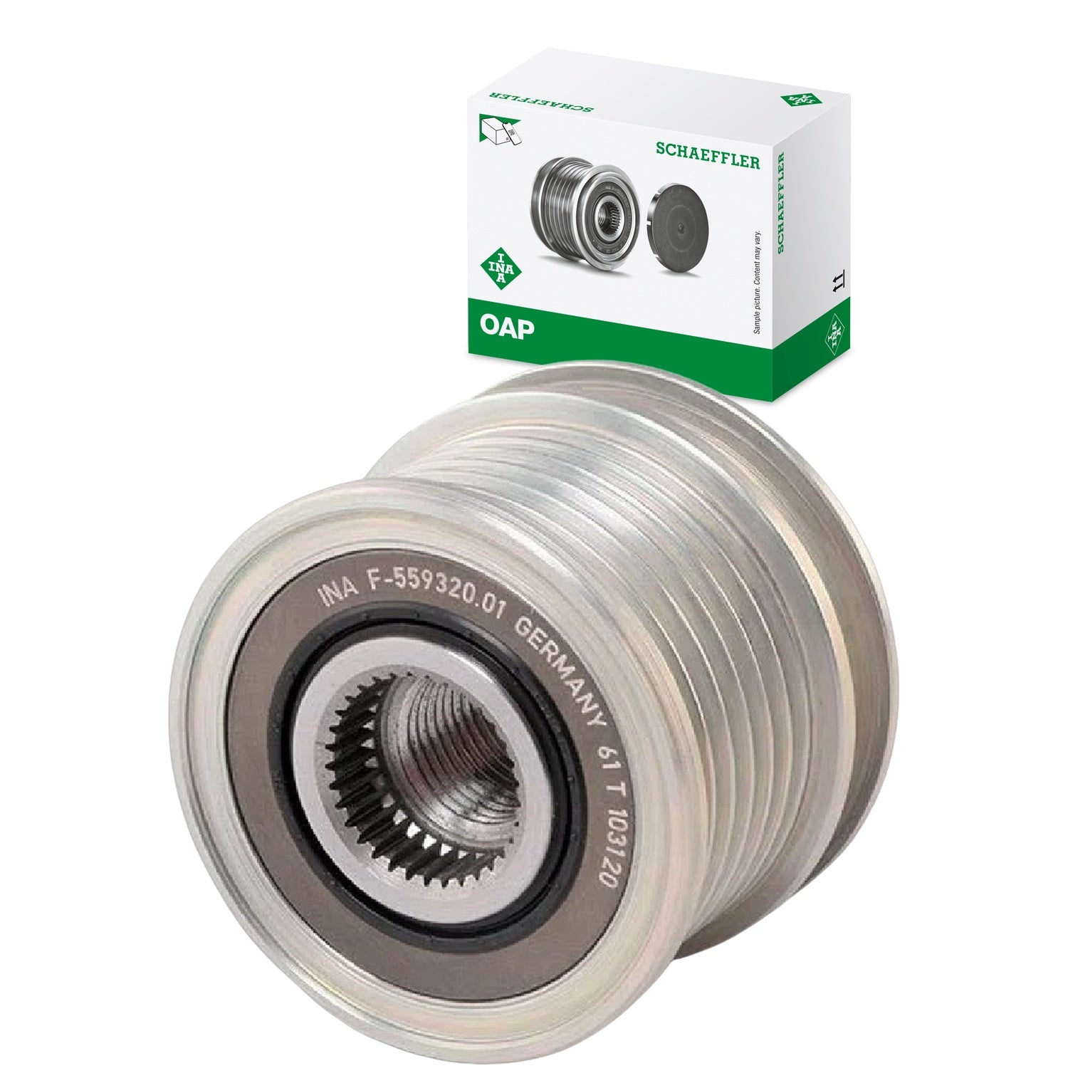 Roda Livre do Alternador - INA - 535 0050 10 - (1)