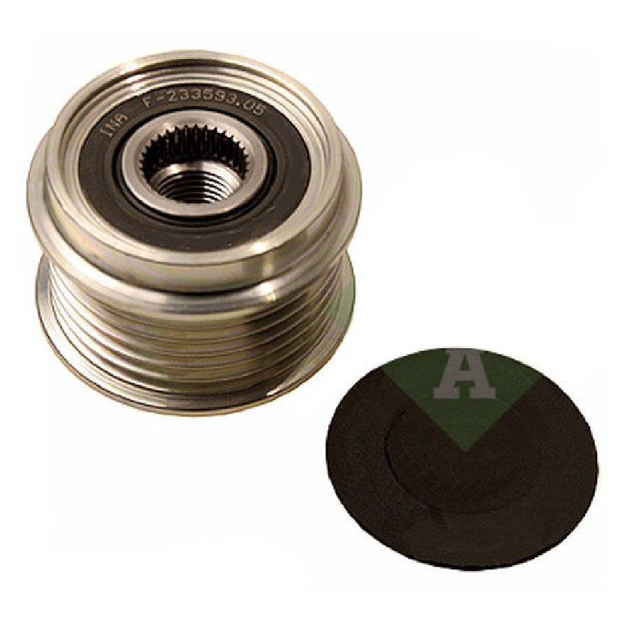 Roda Livre do Alternador M16X1,5 6 Canais 55,7x39,4 mm - INA - 535 0060 10 - (4)