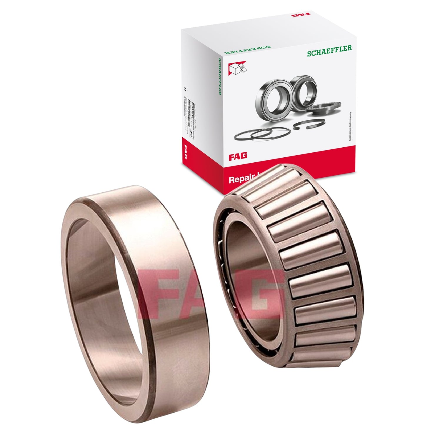Rolamento Dianteiro de Roda - FAG - KLM67048.LM67010 - (1)