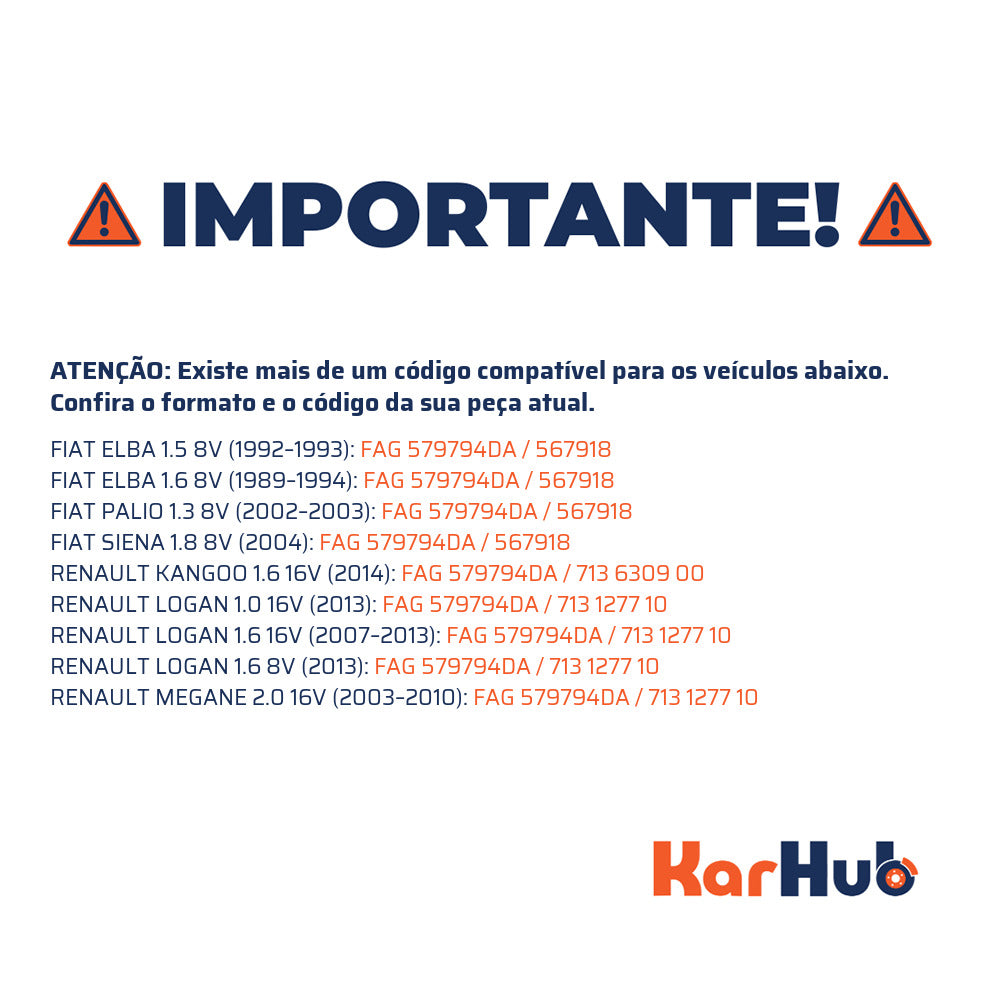Rolamento de Roda Dianteiro - FAG - 579794DA - (3)