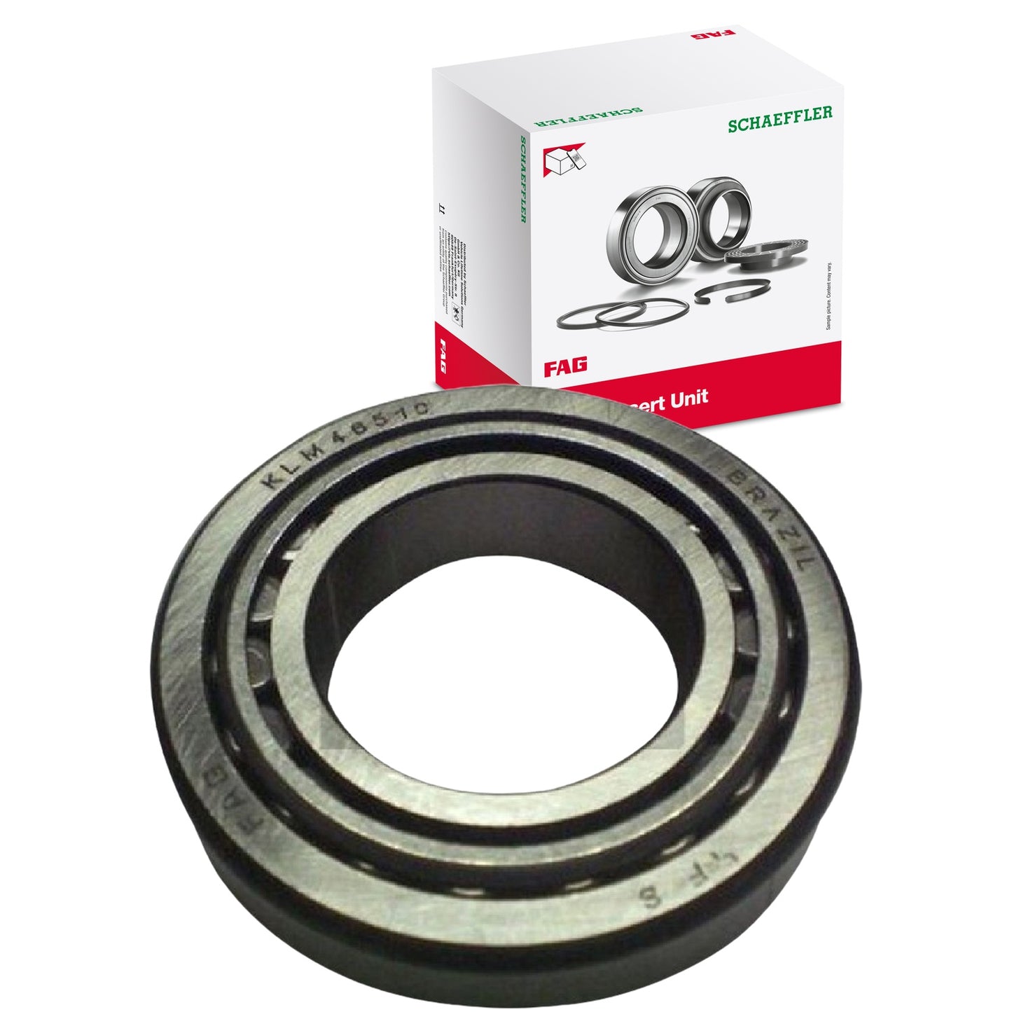 Rolamento de Roda Dianteiro - FAG - KLM48548.LM48510 - (1)