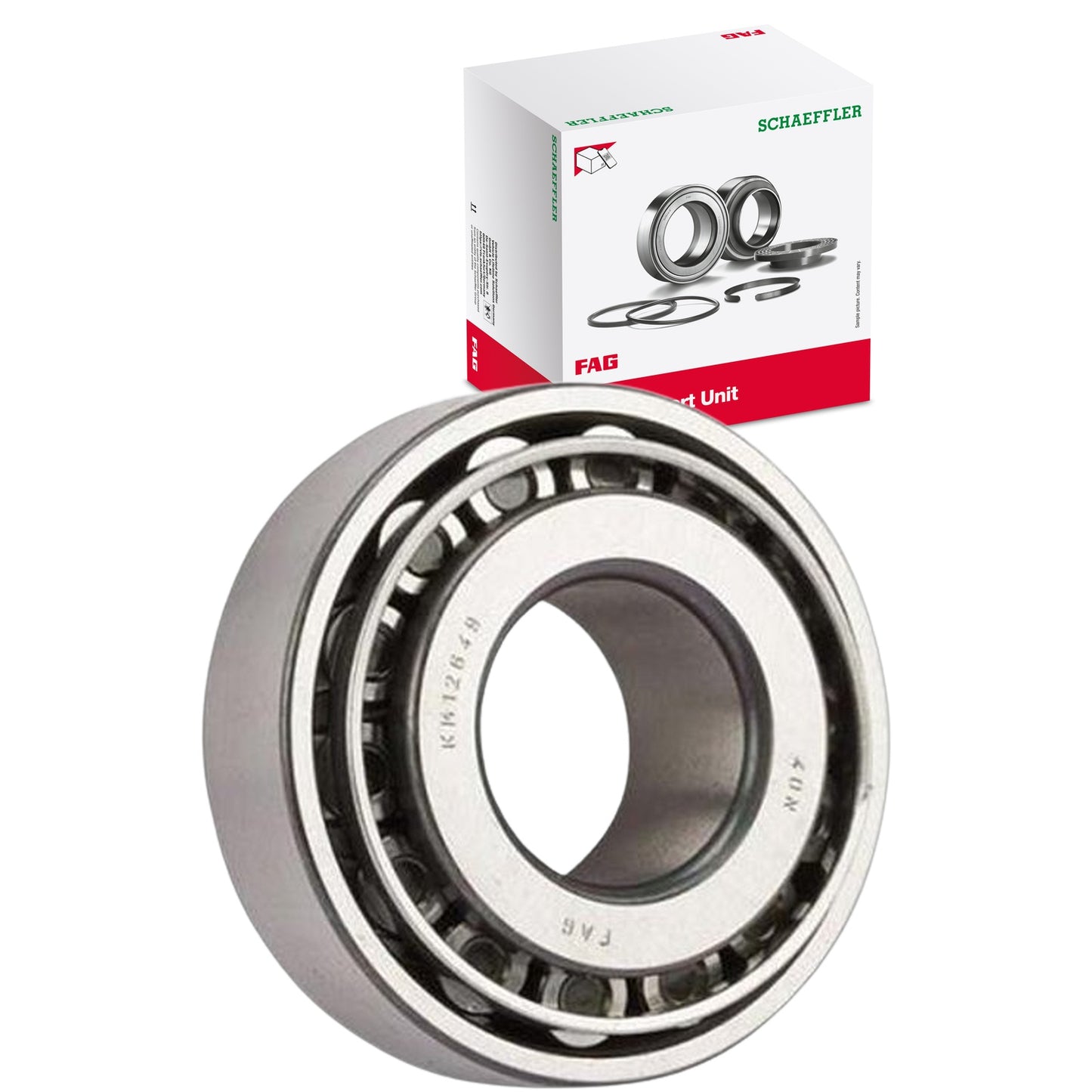 Rolamento de Roda Dianteiro - FAG - KM12649.M12610 - (1)