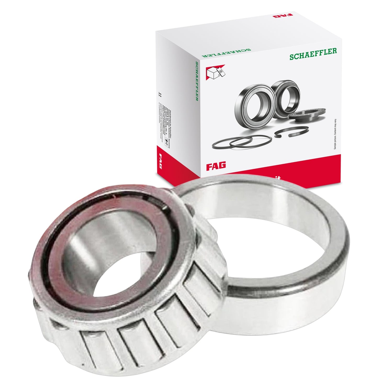 Rolamento do Eixo Dianteiro Modelo TR1 - FAG - KLM11949.LM11910 - (1)