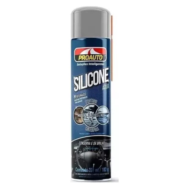 Silicone Spray Perfumado Aqua Aerossol 321ml - Proauto - 2222 - (1)
