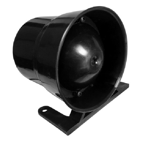 Sirene Piezoelétrica 24V 115dB Sinalizador - DNI - 4024 - (1)