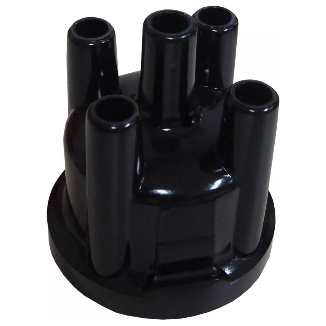 Tampa do Distribuidor 5 Vias Preto Plastic ETANOL GASOLINA - Marflex - T-317445 - (1)