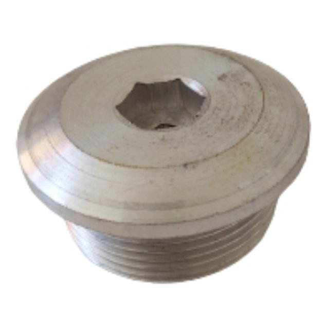 Tampa do Gerador com Rosca Métrica M30 em Alumínio - Danidrea - 45004 - (1)