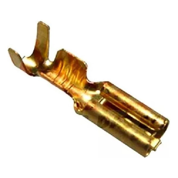 Terminal Fêmea De Metal Dourado - Rainha das Sete - ETE 7030 A - (1)