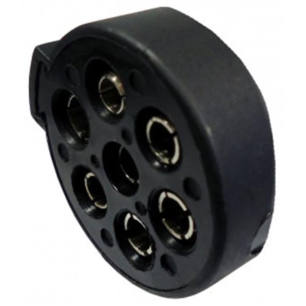 Tomada de Engate Macho Nylon Reforçado 7 Polos - DNI - 8312 - (1)