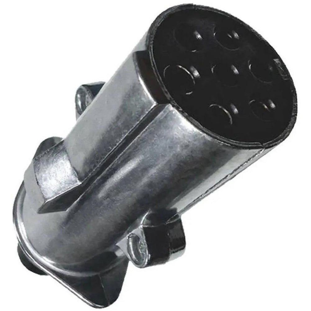 Tomada Reboque 7 Pinos Aluminio 24v Carreta Engate Fixo e Móvel - DNI - 8324 - (3)