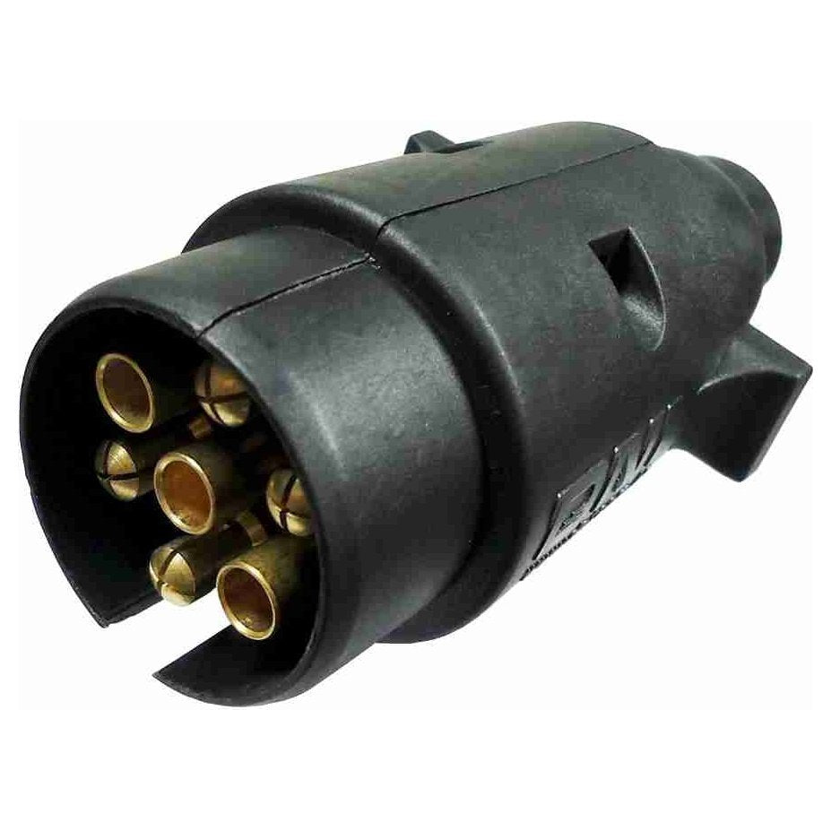 Tomada de Engate Macho Nylon 7 Polos Móvel - DNI - 8376 - (1)