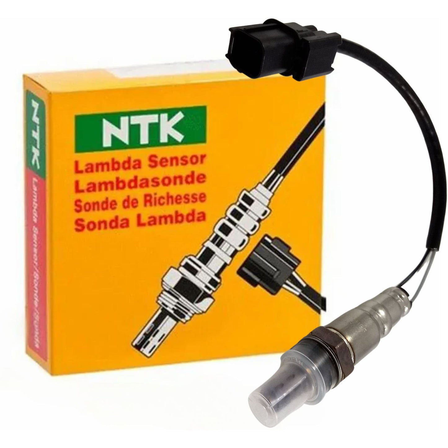 Sensor de Oxigênio Sonda Lambda - Honda City Fit Hr-V - NTK - OZA719-EHG3 - (1)