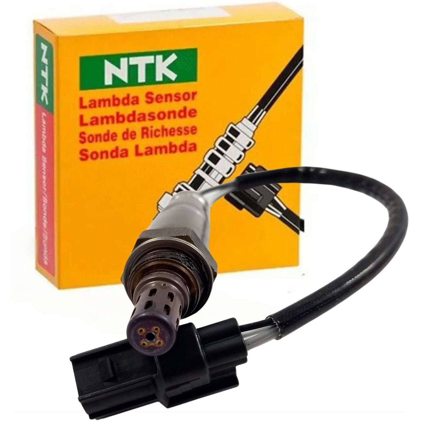 Sensor de Oxigênio Sonda Lambda - Honda City Fit Hr-V - NTK - OZA719-EHG3 - (3)
