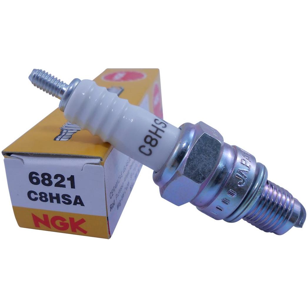 Vela de Ignição - Kawasaki EX250F Guzzi V-65 LARIO - NGK - C8HSA - (1)
