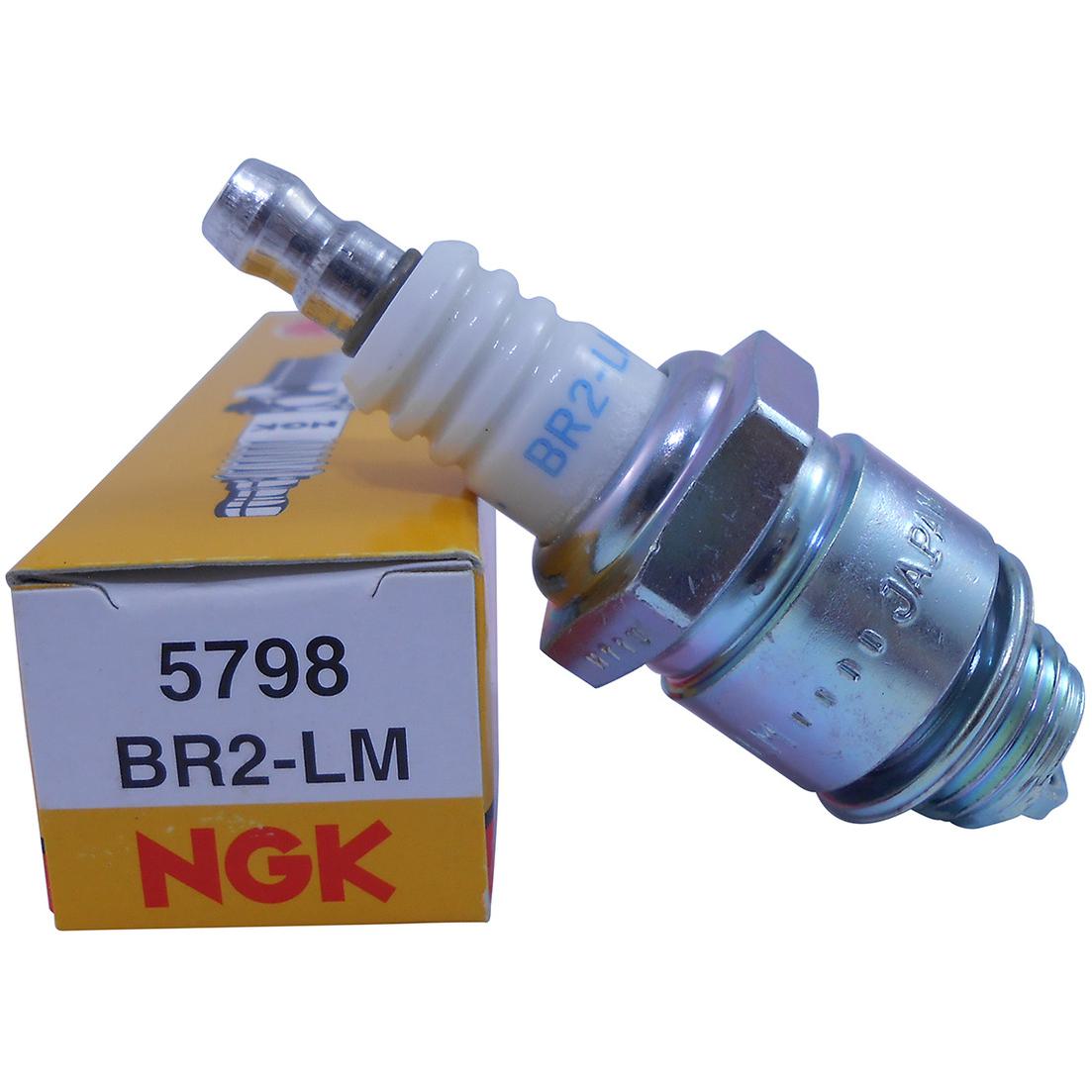Vela de Ignição - MTD Husqvarna Trapp - NGK - BR2-LM - (1)
