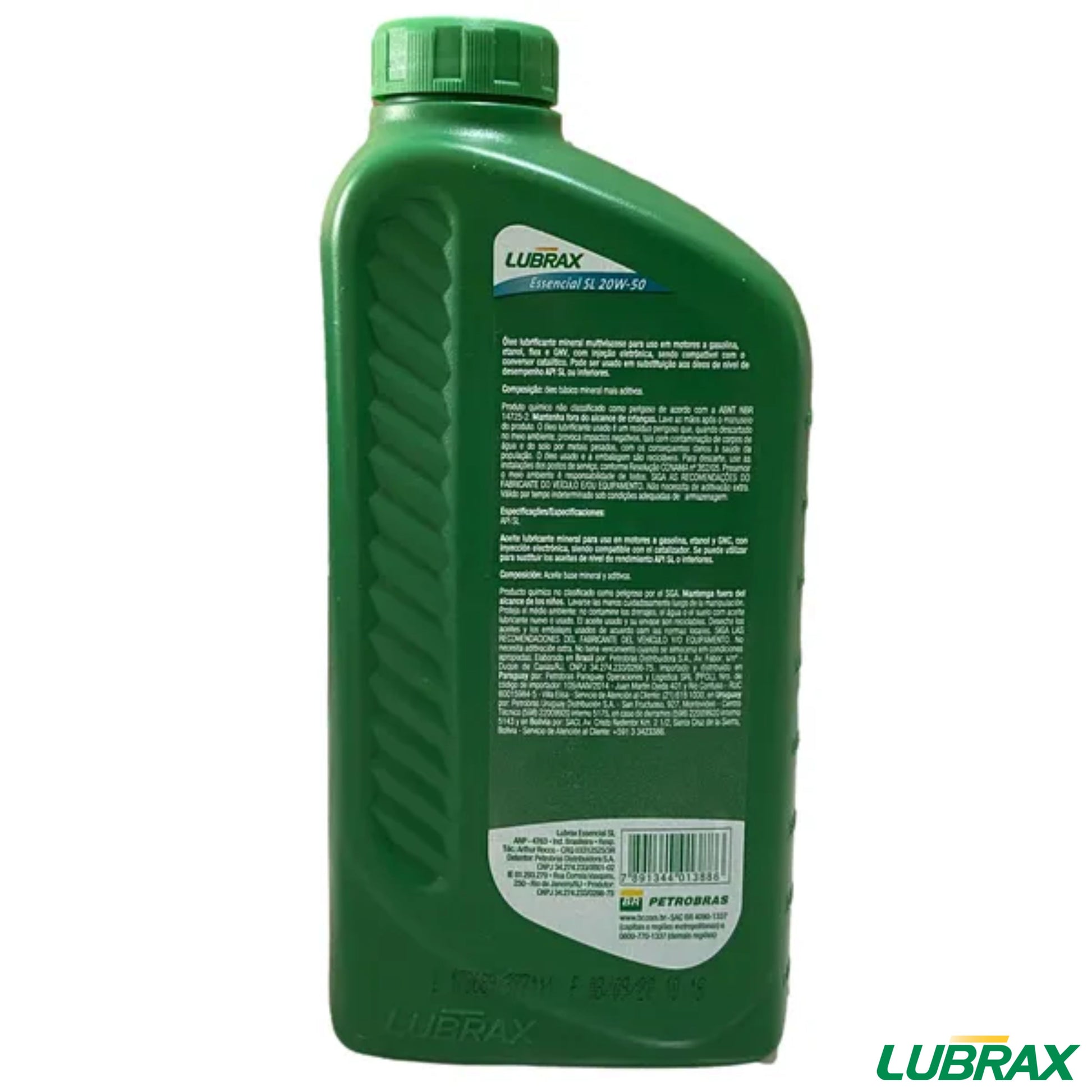 Óleo de Motor Essencial 20W50 SL Mineral - Lubrax - ESSENCIALSL20W50 - (2)