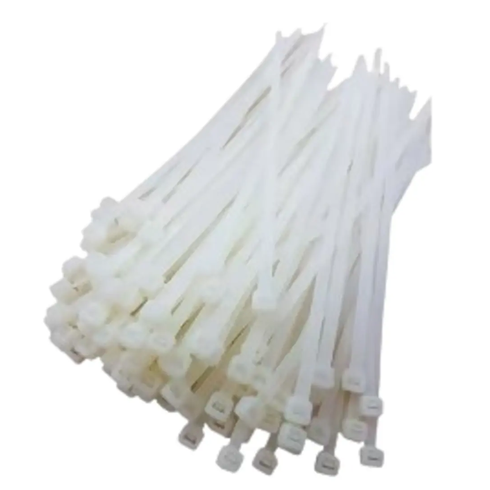 Abraçadeira de Nylon Branca 100x2,5mm Kit com 100 Peças - DNI - 5060-BR - (3)